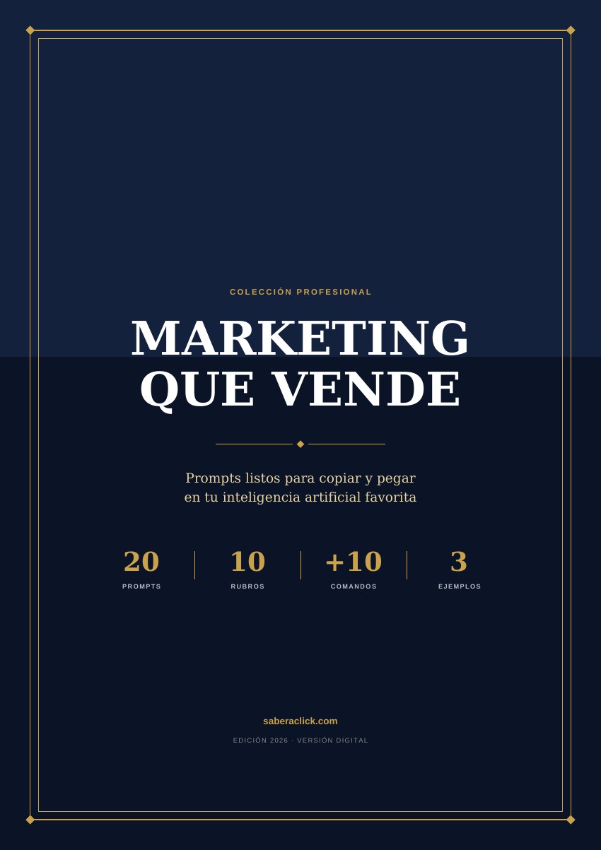 Portada de Marketing que Vende