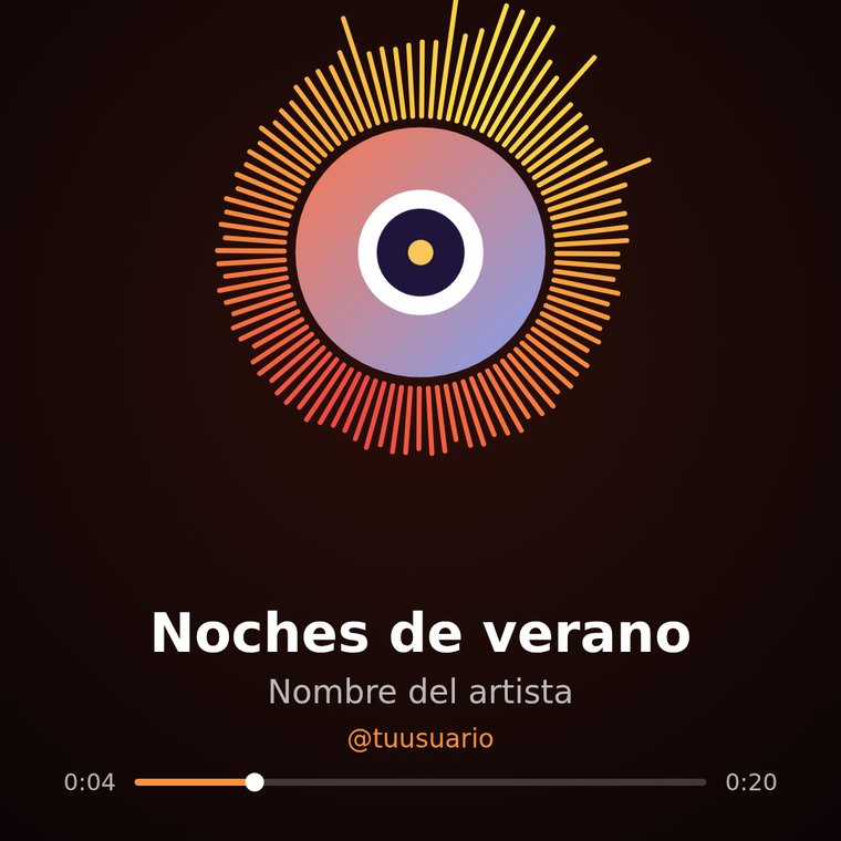 Estilo Circular en formato 1:1 para Instagram