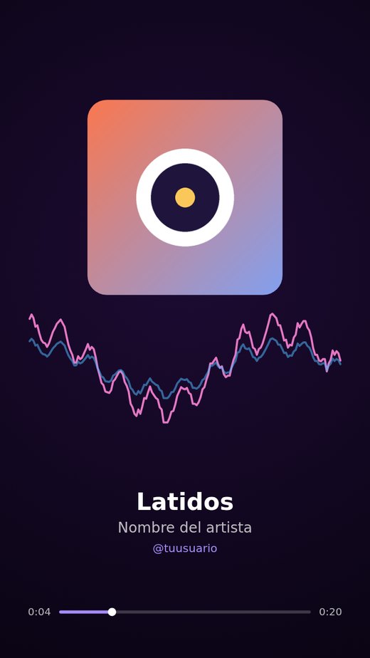Estilo Onda en formato 9:16 para Reels y TikTok